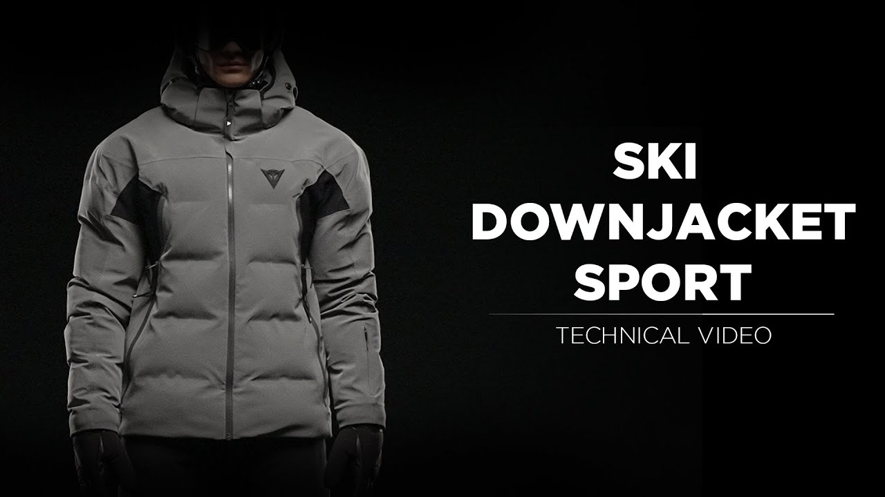 Pánska lyžiarska bunda Dainese Ski Downjacket Sport black concept