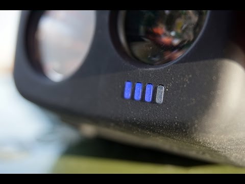 RidgeMonkey VRH300 USB dobíjacia čelová baterka čierna RM060