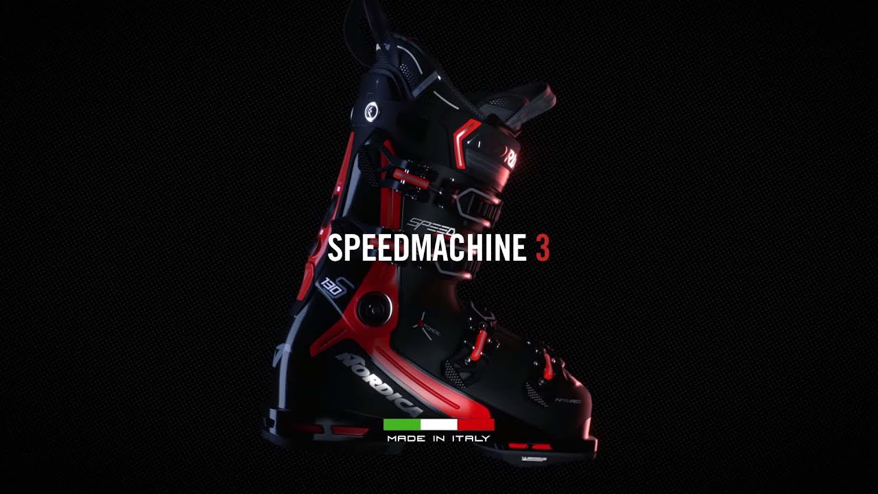 Pánske lyžiarske topánky Nordica Speedmachine 3 130 GW black/anthracite/red