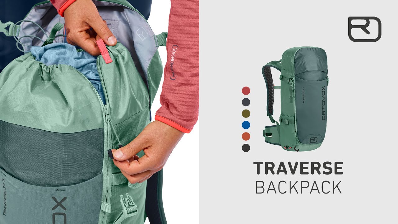 ORTOVOX Traverse 38 S turistický batoh červený 4854300003