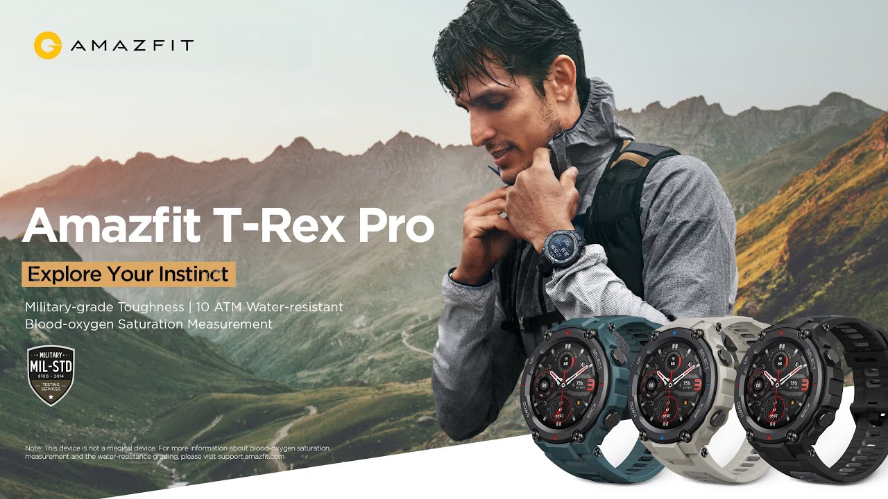 Hodinky Amazfit T-Rex PRO sivé W2013OV3N