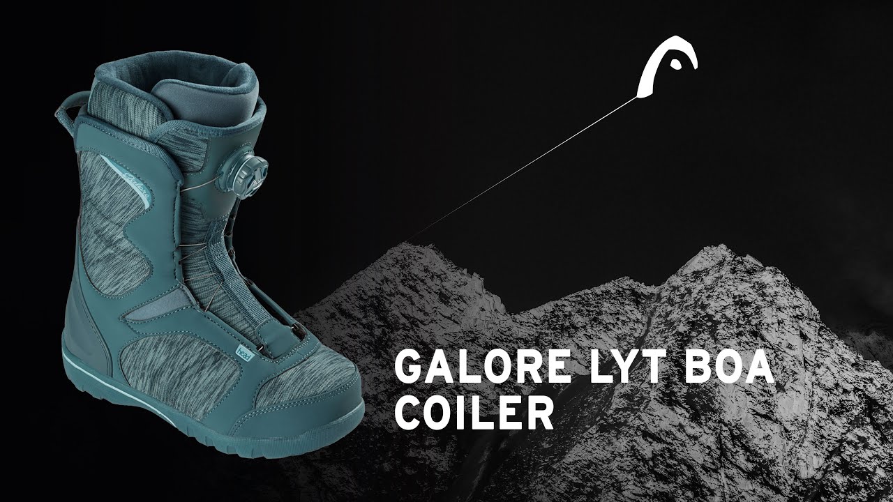 Dámske topánky na snowboard HEAD Galore Lyt Boa Coiler black 354320