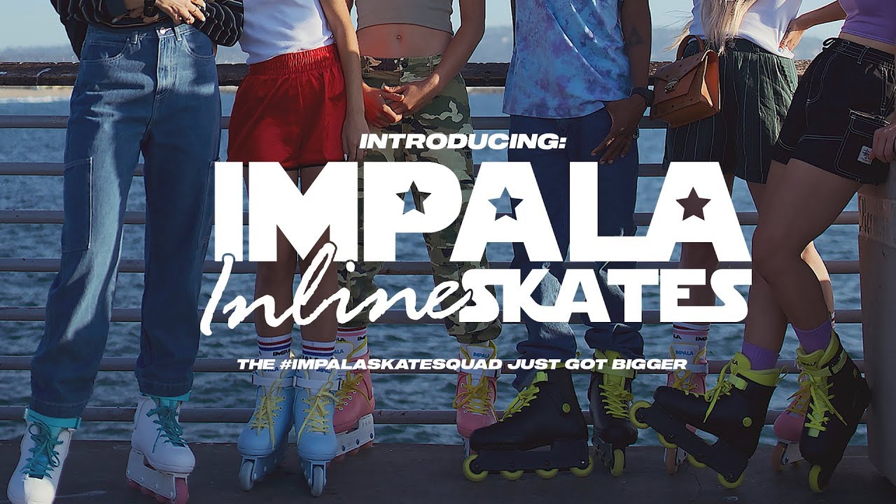 Dámske inline korčule IMPALA Lightspeed black