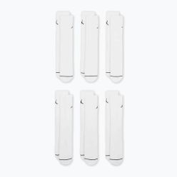 Ponožky Nike Jordan Everyday Cushioned Crew 6 párov white/black