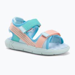 Detské sandále Kickers Kickjune blue/coral pink/green