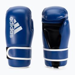 adidas Point Fight Boxerské rukavice Adikbpf1 modrá a biela ADIKBPF1