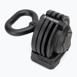 XTREXO TXO-B4W004 12 kg nastaviteľná činka čierna