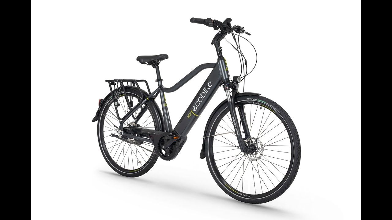 Ecobike MX LG elektrický bicykel čierny 1010305