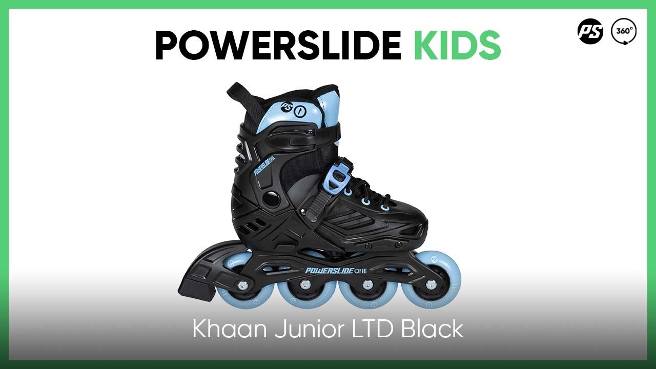 Powerslide Khaan Junior LTD detské kolieskové korčule červené/čierne 940671