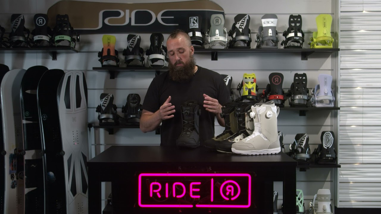 Pánske topánky na snowboard RIDE LASSO white 12E2006.1.5