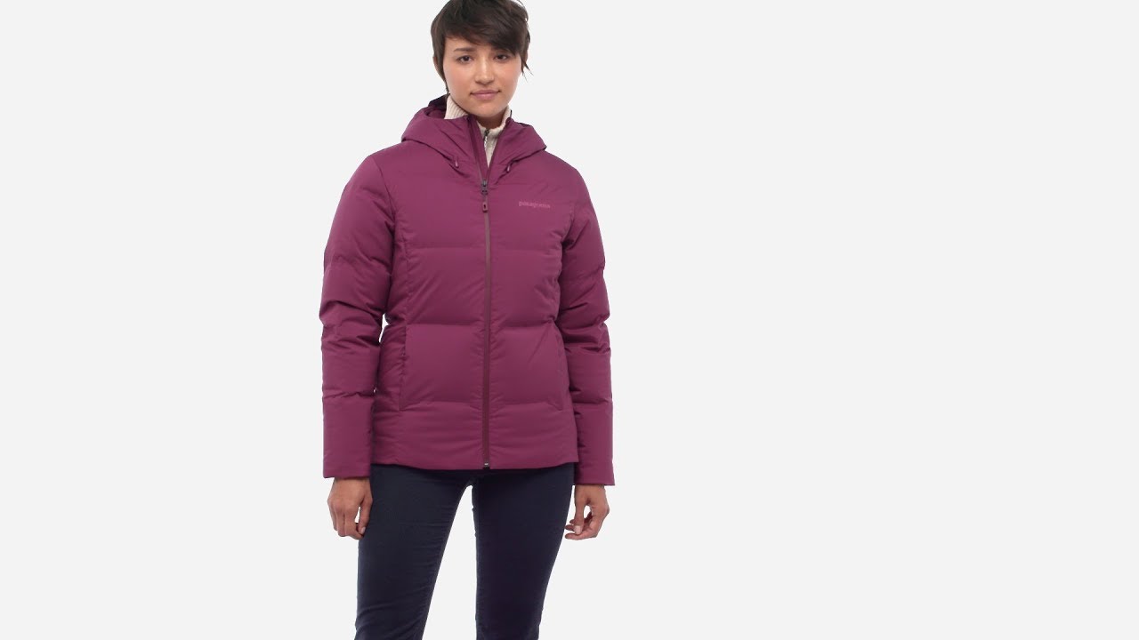 Dámska páperová bunda Patagonia Jackson Glacier obsidian plum