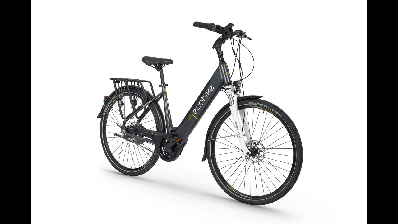 Ecobike LX 14Ah LG elektrický bicykel čierny 1010304