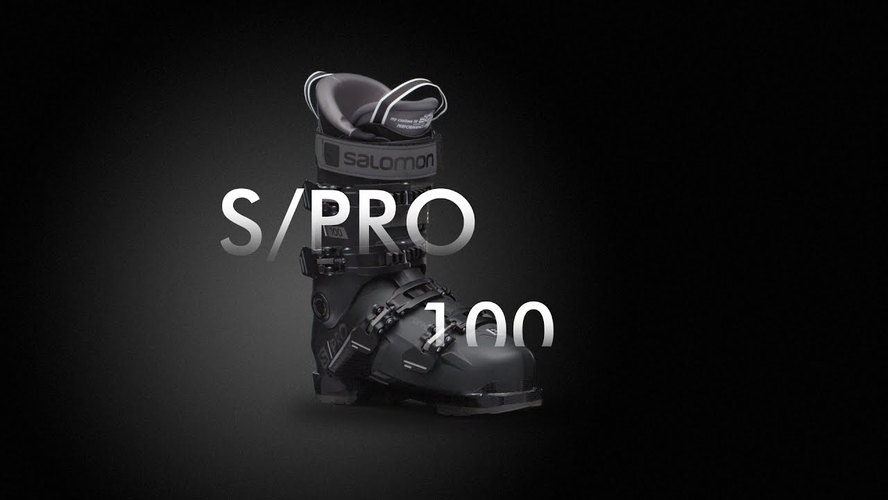 Pánske lyžiarske topánky Salomon S/Pro 1 GW čierne L414816