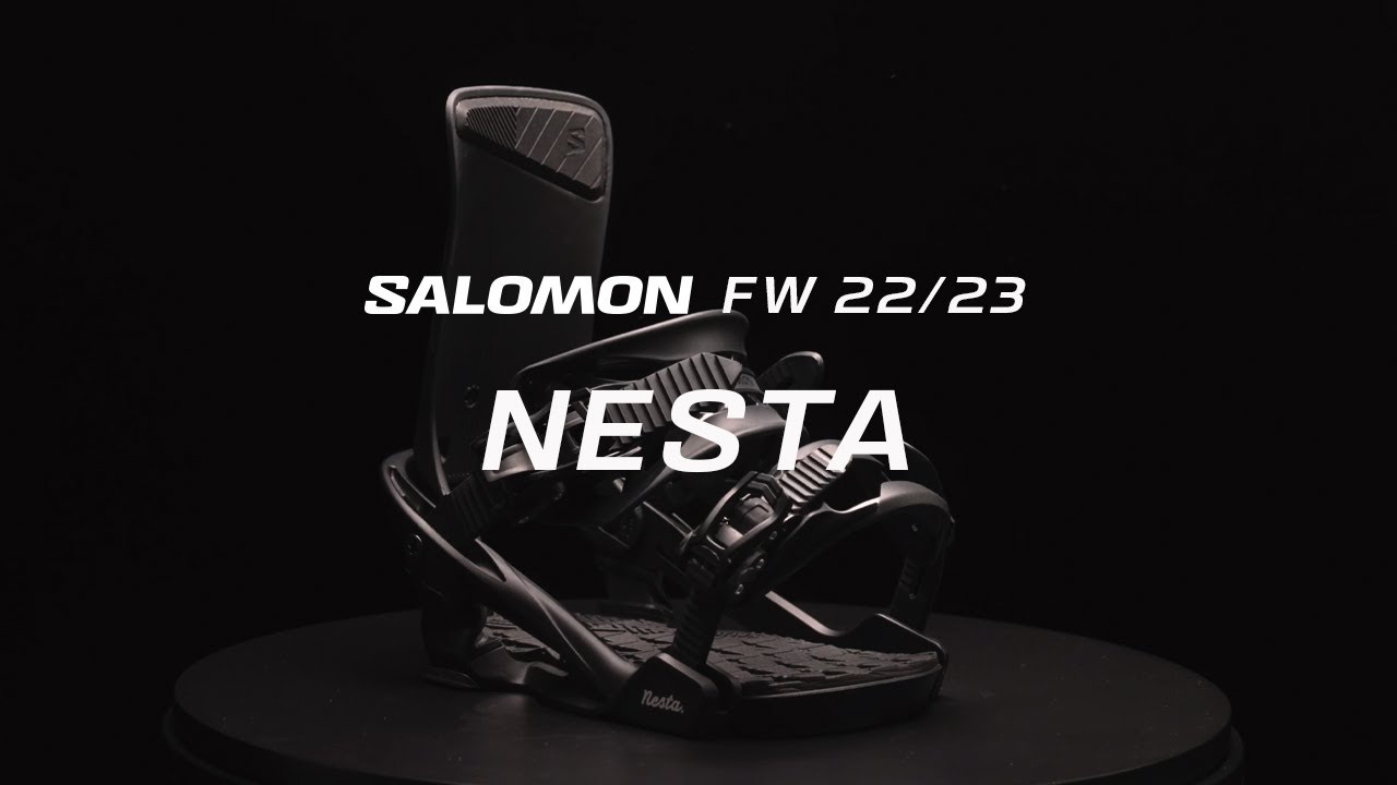 Dámske snowboardové viazanie Salomon Nesta black L417781