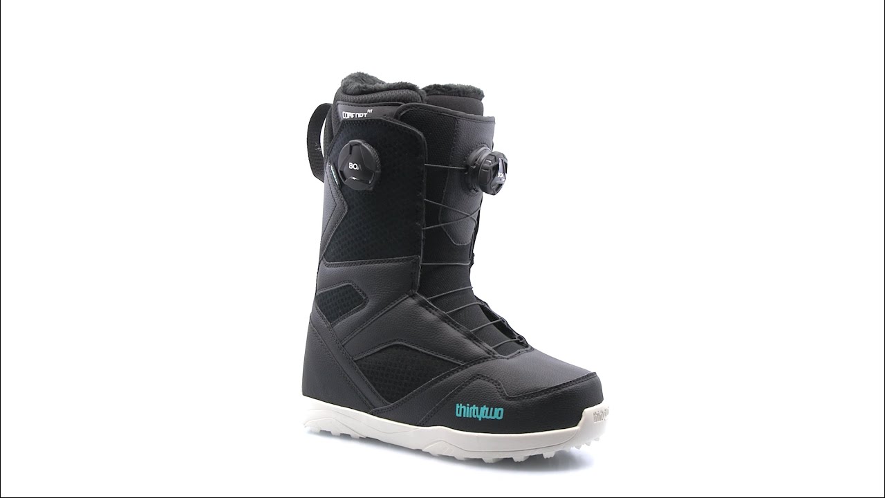 Dámske topánky na snowboard THIRTYTWO Stw Double Boa W'S '22 black 8205000229