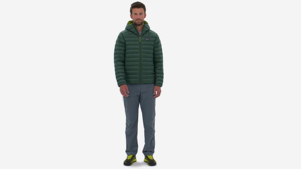 Pánsky sveter Patagonia Down Hoody basin green