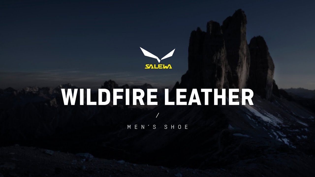 Salewa Wildfire Leather pánske turistické topánky black 00-0000061395