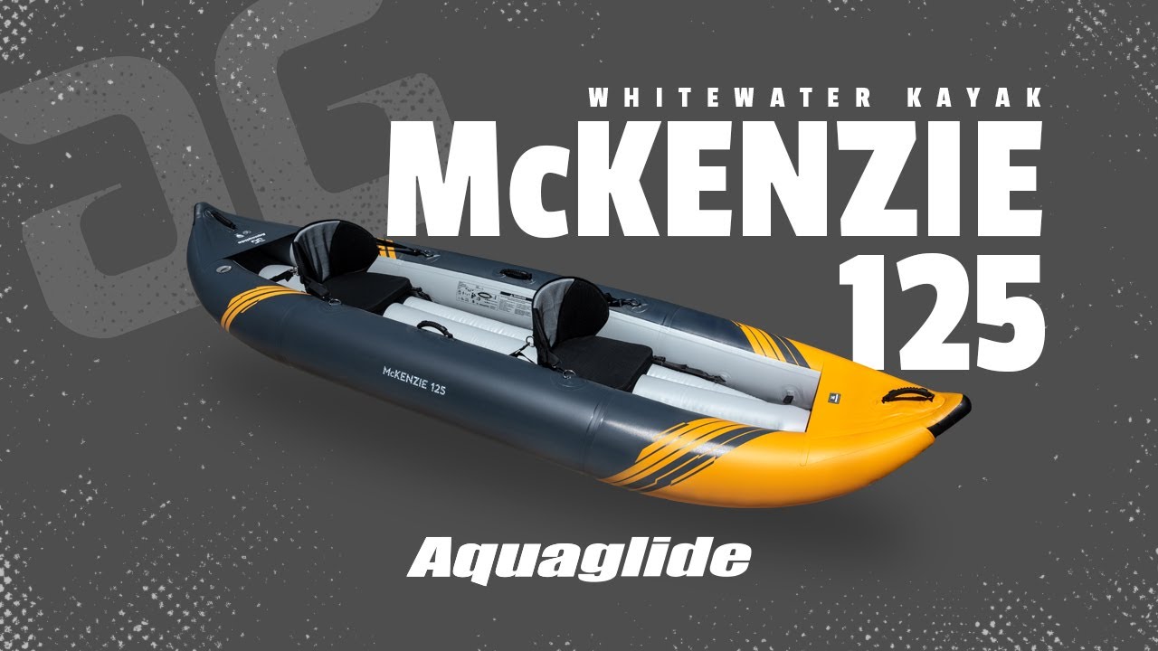 Aquaglide McKenzie 125 sivý 584120129 Nafukovací kajak pre 2 osoby