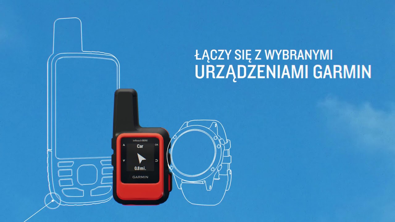 Satelitný komunikátor Garmin inReach Mini červený 010-01879-00