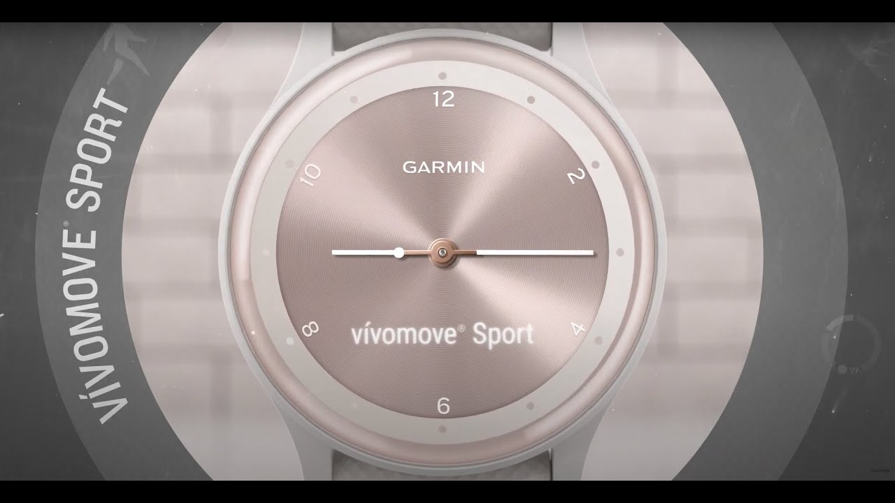 Hodinky Garmin Vivomove Sport čierne 010-02566-00